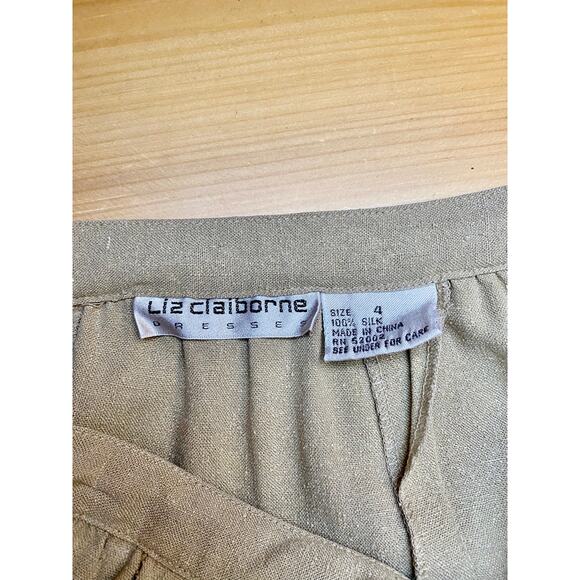 Raw Silk Skirt Midi - Picture 3 of 9